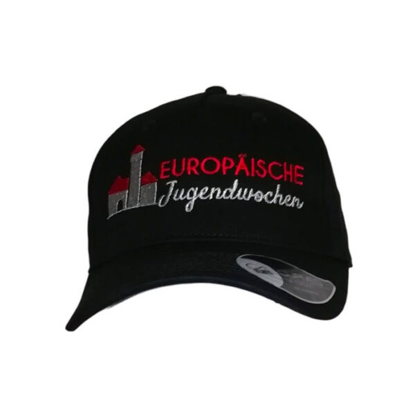 Basecap mit Logo und Schriftzug Europäische Jugendwochen