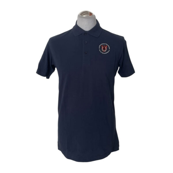 Herren Polo Piqué mit Stickerei Logo Landesverband Pferdesport Berlin-Brandenburg e.V. - Abverkauf – Bild 3