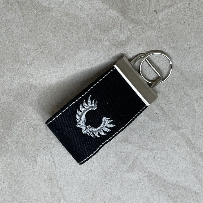 Edler Schlüsselanhänger mit Logostickerei Schwarze Ritter zu Kaltenberg – Bild 3