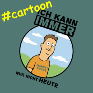 Marcel Busse - Comedy live erleben - Cartoon-Serie