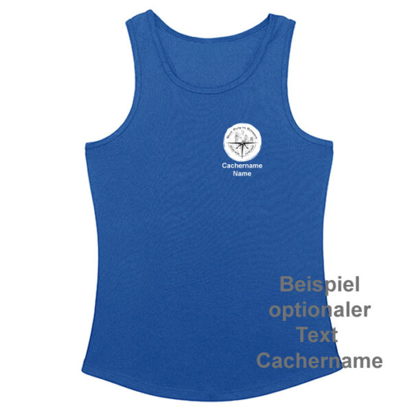 Tank Top mit Logo GCAKWJG und optional ein- oder zweizeiligen Text – Bild 3