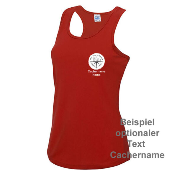 Tank Top mit Logo GCAKWJG und optional ein- oder zweizeiligen Text