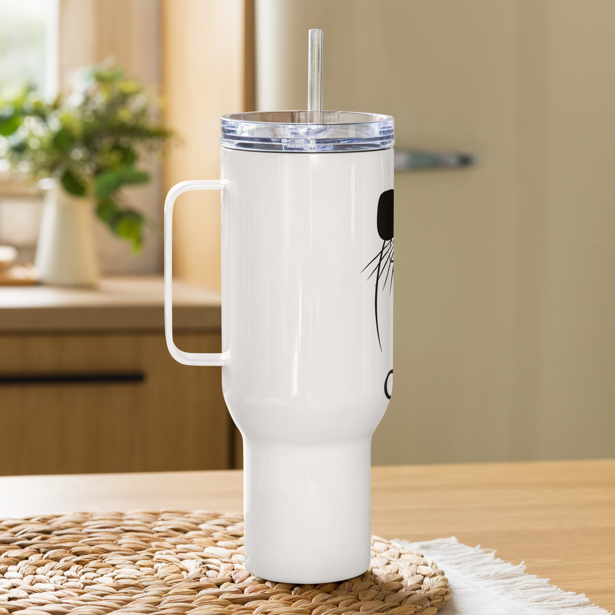 Hotter Otter Reisebecher mit Griff – Bild 2