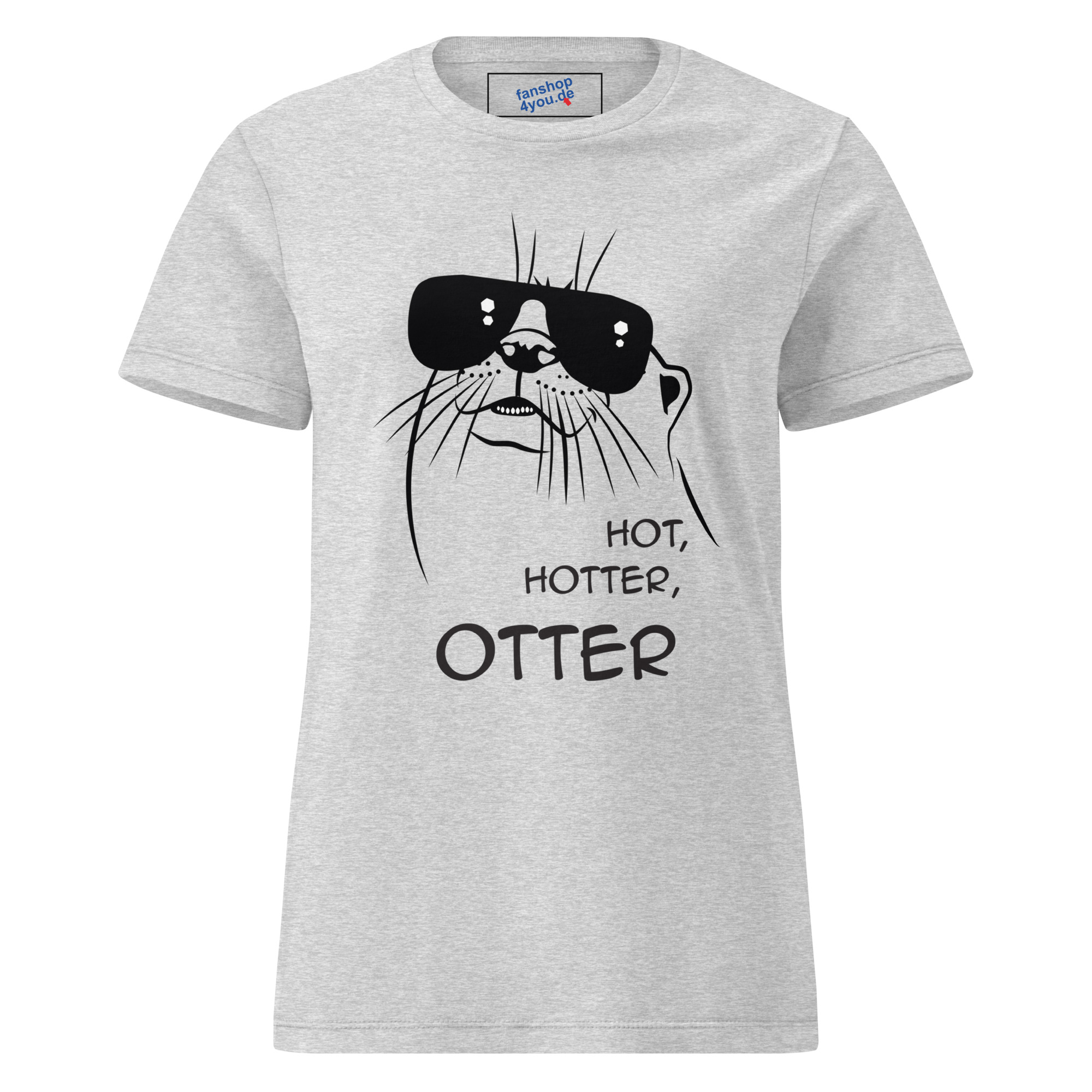Hotter Otter T-Shirt für Ladys – Bild 2