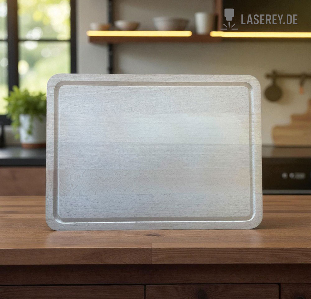 Brotzeitbrett Buche mit Deiner individuellen Gravur