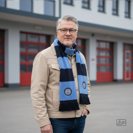 Teamschal mit Logopatch FTTZ Feuerwehrtechnisches Trainingzentrum MV – Preisangebot bis 09.01.2026