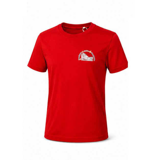 Herren T-Shirt mit mit Logo und Schulslogan der Grundschule Mering Luitpoldstraße – Name optional – Bild 2