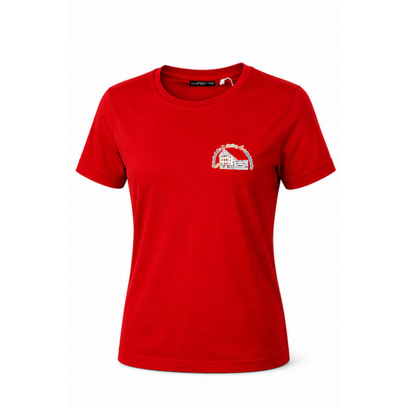 Damen T-Shirt mit mit Logo und Schulslogan der Grundschule Mering Luitpoldstraße - Name optional – Bild 2