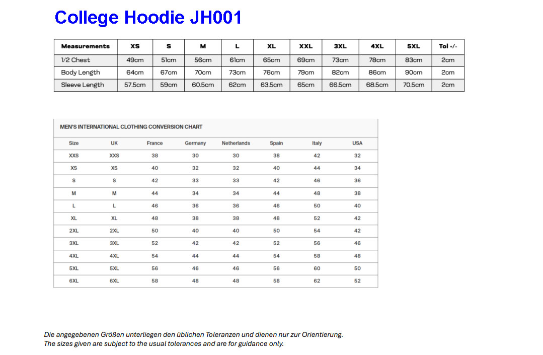 College-Hoodie für die Herren der Grundschule Mering Luitpoldstraße - Namen optional – Bild 7