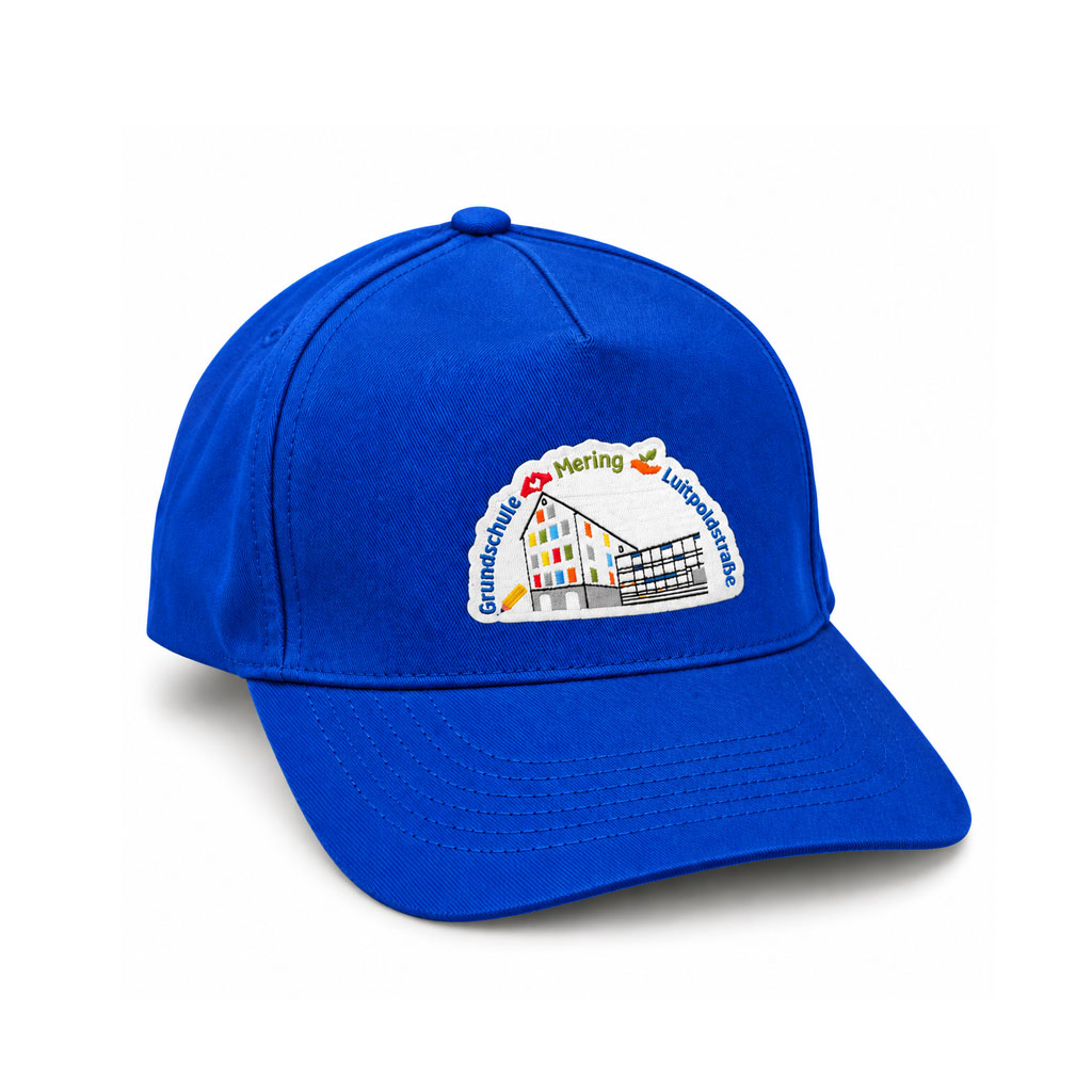 Kids-Cap mit Logo der Grundschule Mering Luitpoldstraße – Bild 3